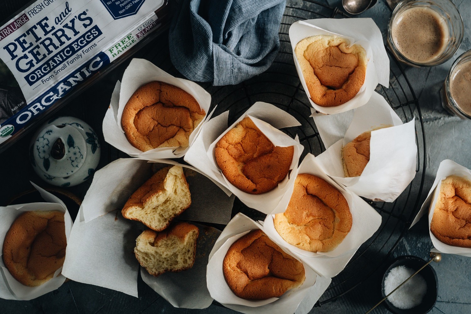 The fluffy, cloud-like texture and mildly sweet flavor of these soft, portable Chinese egg cakes is unmatched, especially when they're fresh from the oven.